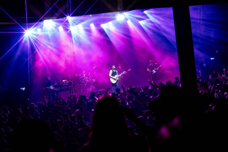 James Marriott performing live at Hindley Street Music Hall in Adelaide